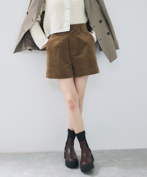 VIS（ビス） パンツ フロッキーグルカショートパンツ レディース