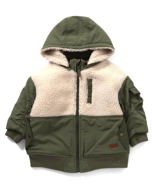 F.O.KIDS（エフオーキッズ） ダウン アウター 「ジュニア対応」ボア