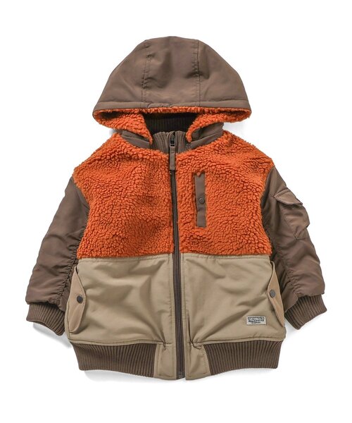 F.O.KIDS（エフオーキッズ） ダウン アウター 「ジュニア対応」ボア