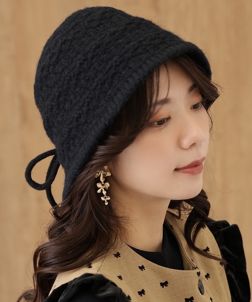 Lace Ladies（レースレディース） 帽子 ハット バック スリット リボン