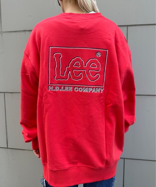 新品Leeスウェット★ Lee（リー） トレーナー スウェット LEE / BACK EMBROIDERY SWEAT