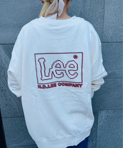 ☆Americana★ LEE コラボ☆ ロゴ スウェット Lee（リー） トレーナー スウェット LEE / BACK EMBROIDERY SWEAT