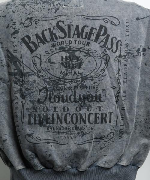 BACKSTAGE PASS（バックステージパス） パーカー BONZO HOODIE(ボンゾ