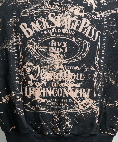 BACKSTAGE PASS（バックステージパス） パーカー BONZO HOODIE(ボンゾ