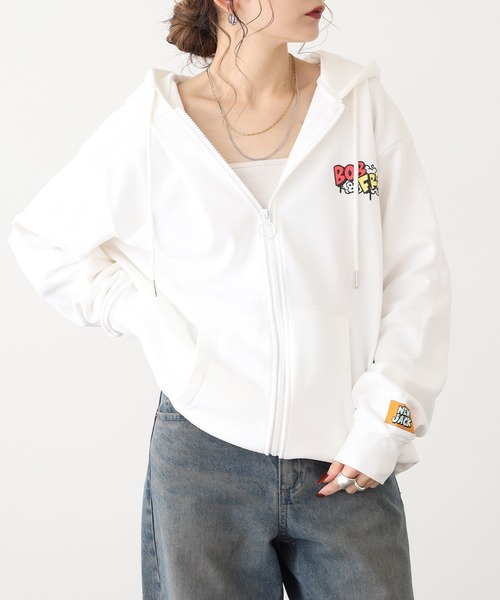 afb ジップパーカー NEW JACK BOB＆FRED スプレーフルZIPパーカー（パーカー）｜in the
