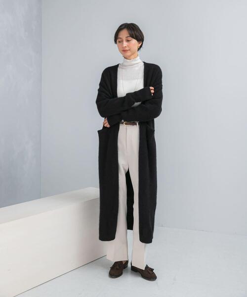カーディガン ファーニットロングガウン レディース : ZOZOTOWN Yahoo