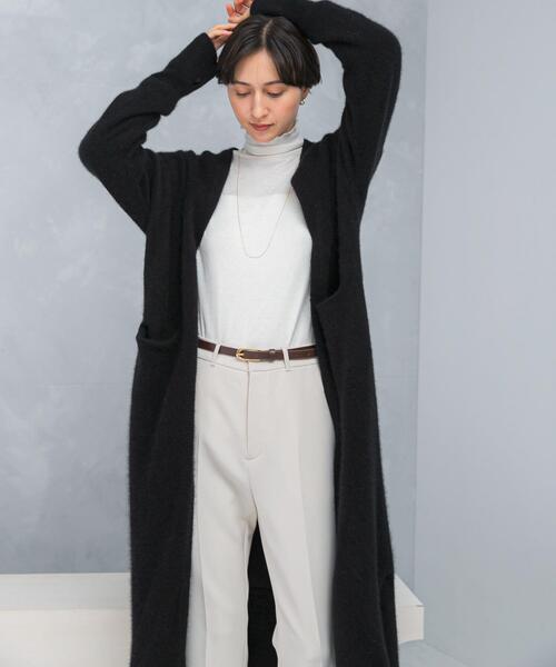 カーディガン ファーニットロングガウン レディース : ZOZOTOWN Yahoo