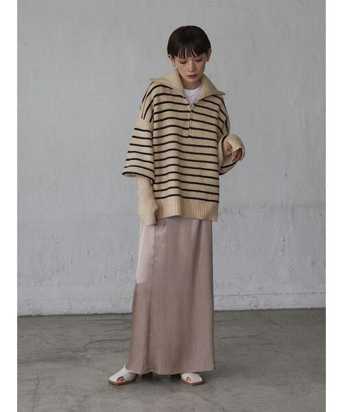 「rem closet」 長袖ニット FREE ベージュ レディース_画像8