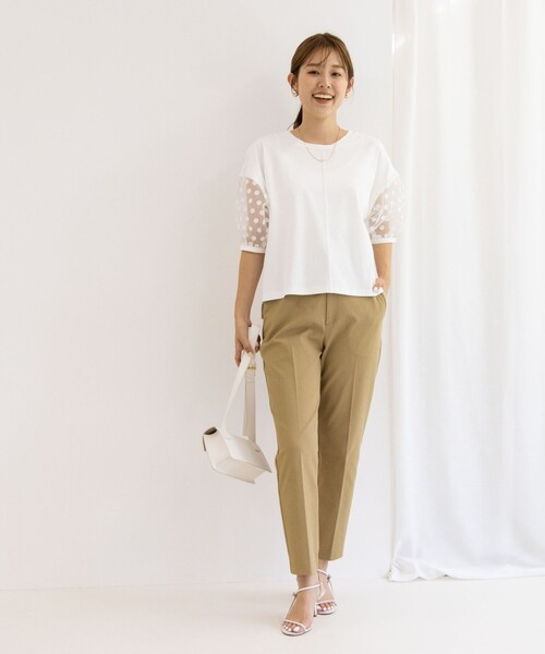 「NOLLEY'S」 半袖Tシャツ FREE ブラック レディース_画像2