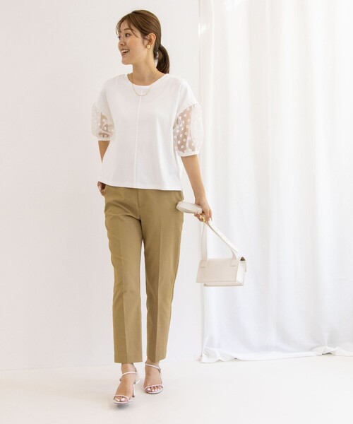 「NOLLEY'S」 半袖Tシャツ FREE ブラック レディース_画像3