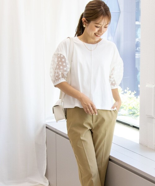 「NOLLEY'S」 半袖Tシャツ FREE ブラック レディース_画像5