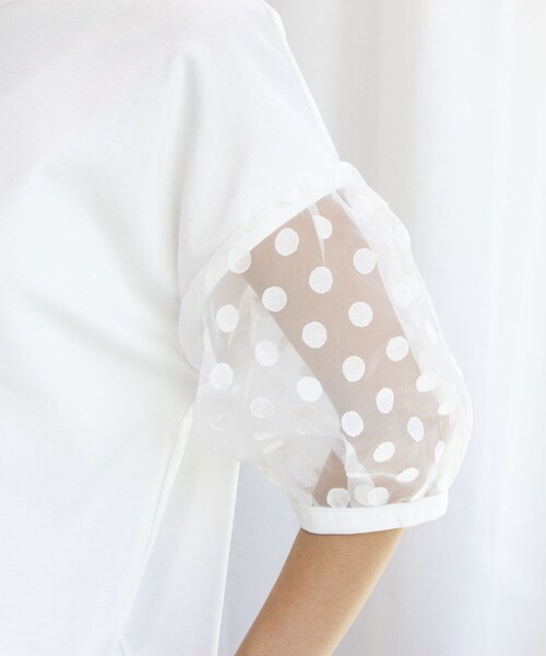 「NOLLEY'S」 半袖Tシャツ FREE ブラック レディース_画像6