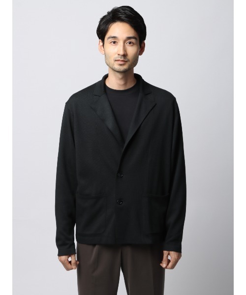 セーター ニット カーディガンジャケット 長袖 ウォッシャブル 