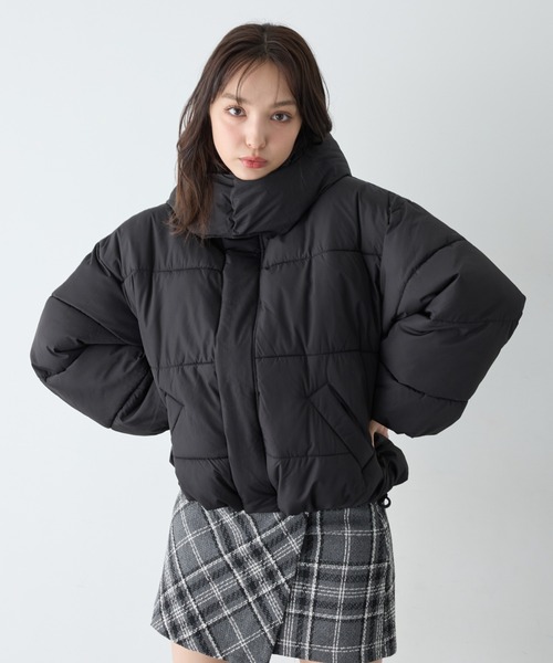 INGNI今年福袋 黒のアウターいり総額45000円は入ってます INGNI（イング） ダウンコート ダウンジャケット 「WEB限定」ビッグ