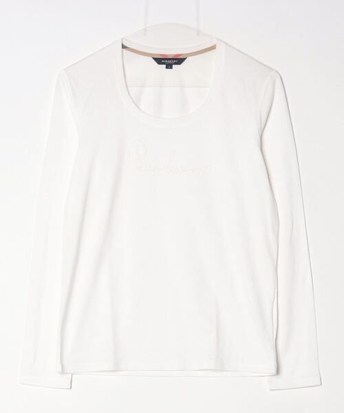 BURBERRY（バーバリー） 半袖Tシャツ 2 ホワイト レディース