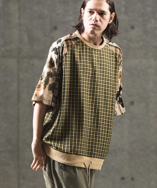 「GLIMCLAP」 半袖Tシャツ M イエロー メンズ_画像6