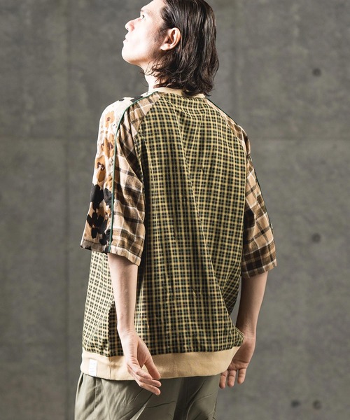 「GLIMCLAP」 半袖Tシャツ M イエロー メンズ_画像7