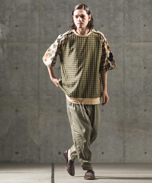 「GLIMCLAP」 半袖Tシャツ M イエロー メンズ_画像8