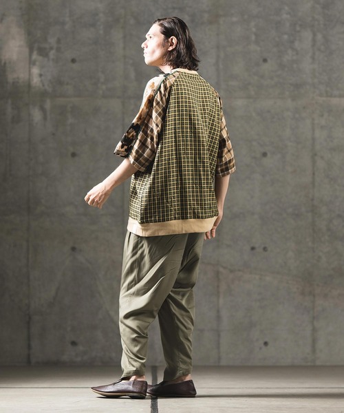 「GLIMCLAP」 半袖Tシャツ M イエロー メンズ_画像9