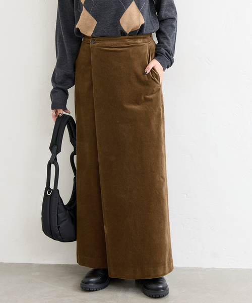 JOURNAL STANDARD（ジャーナルスタンダード） スカート Velour wrap