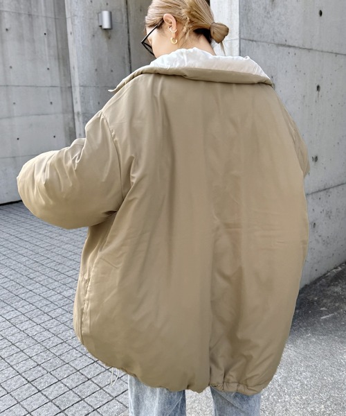 reca（レカ） コート アウター リバーシブル スタンドカラーモンスター
