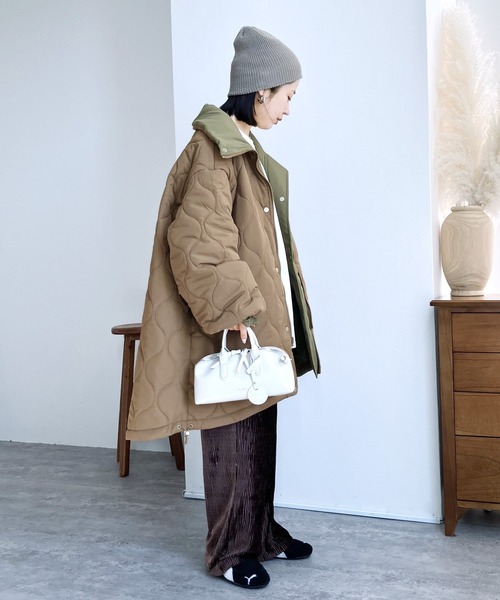 モンガラさっちゃん　リバーシブルコート BARU リバーシブル コート / BARU REVERSIBLE JACKET WOMAN(コート