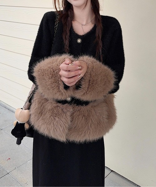 裾ファーコートのおすすめ人気商品一覧 通販 - Yahoo!ショッピング