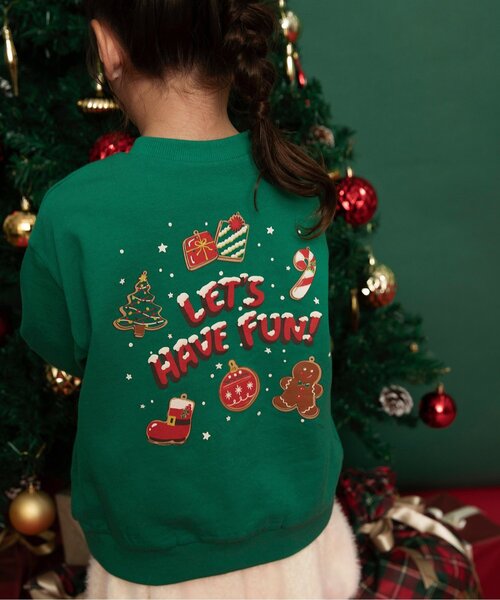 BREEZE（ブリーズ） トレーナー クリスマストレーナー キッズ 子供服