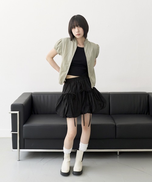 「UNE MANSION」 ブルゾン FREE ブラック レディース_画像6