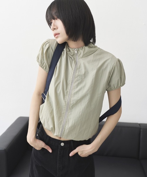 「UNE MANSION」 ブルゾン FREE ブラック レディース_画像9