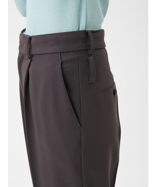 Mila Owen（ミラオーウェン） パンツ 「セットアップ対応」ワンタック