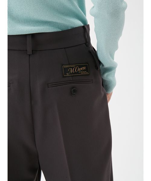 Mila Owen（ミラオーウェン） パンツ 「セットアップ対応」ワンタック