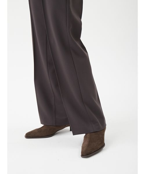 Mila Owen（ミラオーウェン） パンツ 「セットアップ対応」ワンタック