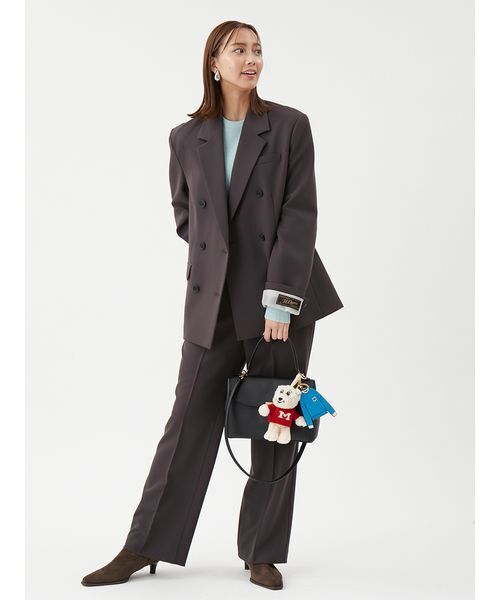 Mila Owen（ミラオーウェン） パンツ 「セットアップ対応」ワンタック