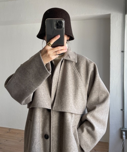 wee9s（ウィークス） ステンカラーコート FREE ベージュ レディース