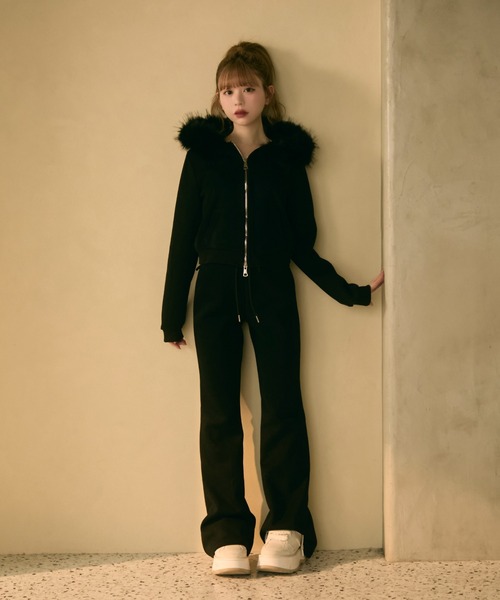 TITTY＆CO.（ティティーアンドコー） セットアップ フェイクファー