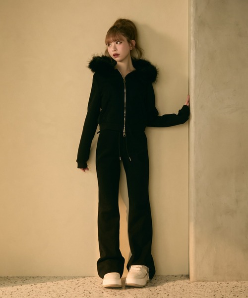 TITTY＆CO.（ティティーアンドコー） セットアップ フェイクファー