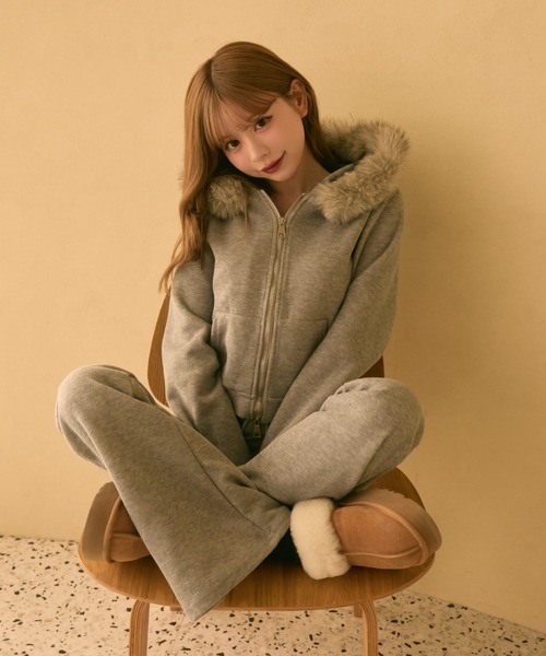 TITTY＆CO.（ティティーアンドコー） セットアップ フェイクファー