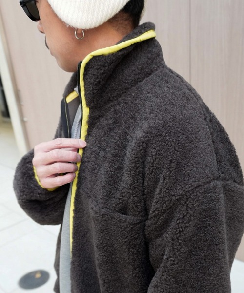 未使用 DEZERT OCCULT MUSIC フリース ボアジャケット 黒 未使用 DEZERT OCCULT MUSIC フリース ボアジャケット 黒 - メルカリ