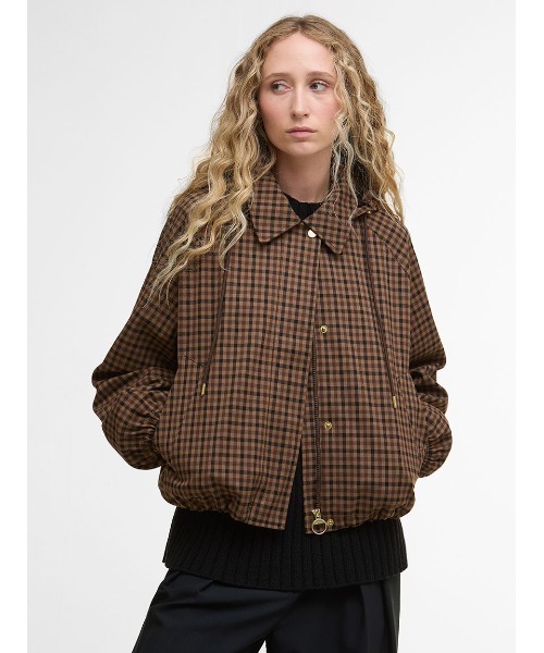 Barbour（バブアー） ブルゾン アウター Audreyチェック シャワー
