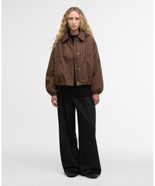 Barbour（バブアー） ブルゾン アウター Audreyチェック シャワー