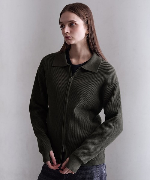 CLEL（クレイル） セーター ニット 「CLEL」Minimal Collar Drivers