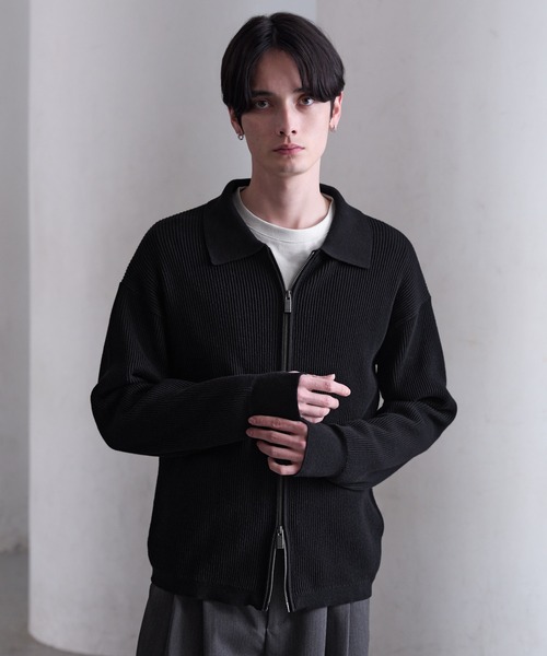 CLEL（クレイル） セーター ニット 「CLEL」Minimal Collar Drivers