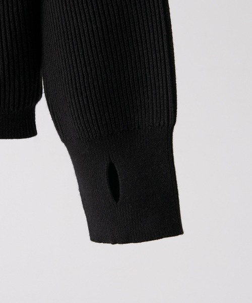 CLEL（クレイル） セーター ニット 「CLEL」Minimal Collar Drivers