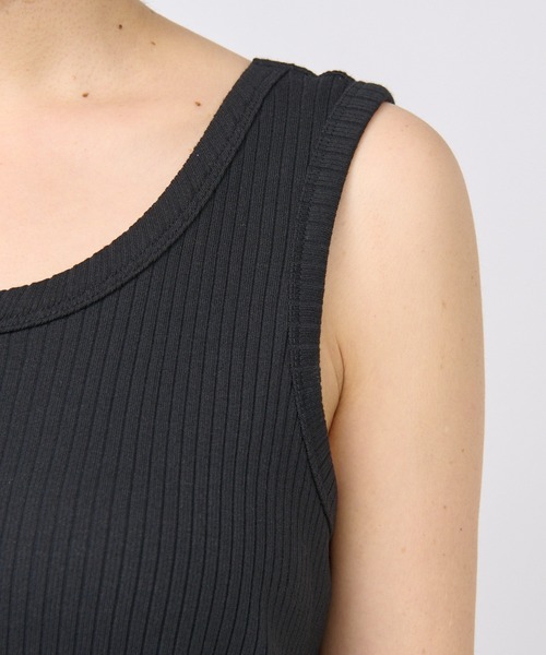 「RIVE DROITE」 ノースリーブワンピース FREE ブラック レディース_画像2