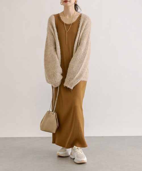 「RIVE DROITE」 ノースリーブワンピース FREE ブラック レディース_画像8