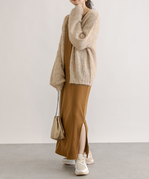 「RIVE DROITE」 ノースリーブワンピース FREE ブラック レディース_画像9