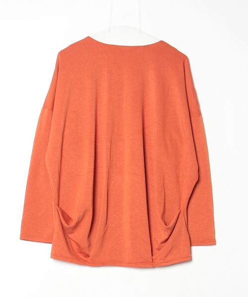 「loaf」 長袖カットソー ONE SIZE オレンジ レディース_画像2