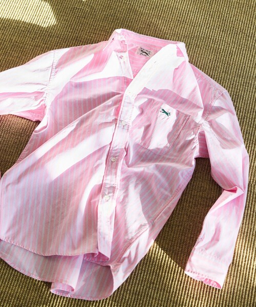 TOWNCRAFT（タウンクラフト） 長袖シャツ LARGE ピンク メンズ