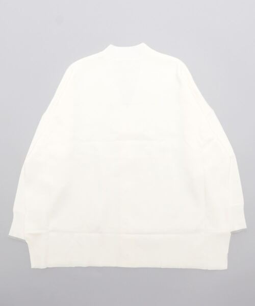 「DOUX ARCHIVES」 ニットカーディガン FREE チャコールグレー レディース_画像2